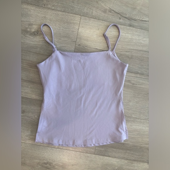 Lavender Tank with Slits on Sides - Picture 1 of 1